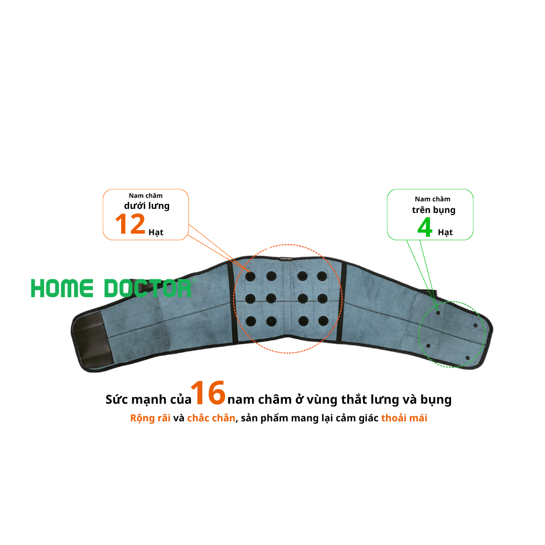 Đai lưng từ tính